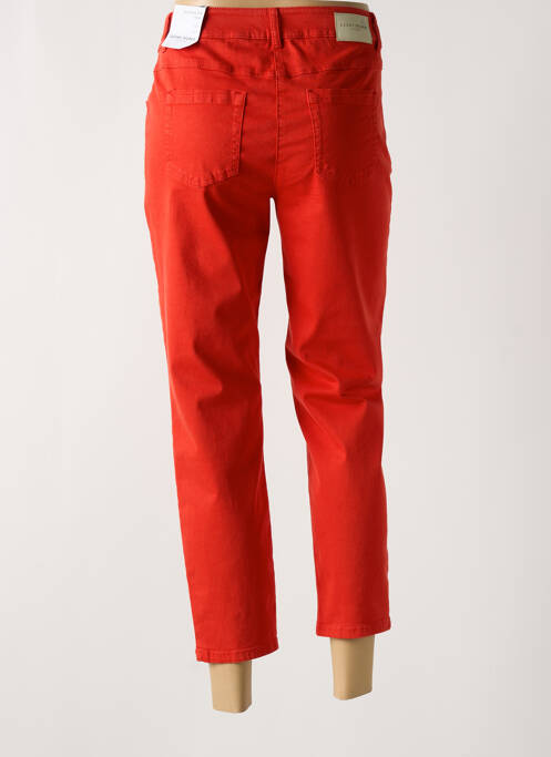 Pantalon 7/8 stretch taille normale rouge GERRY WEBER femme