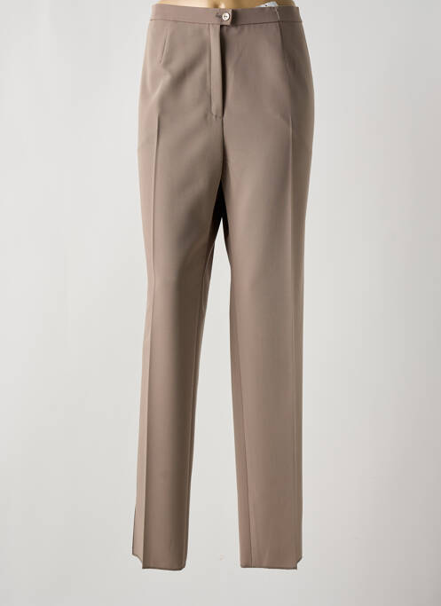 Pantalon droit marron KARTING pour femme
