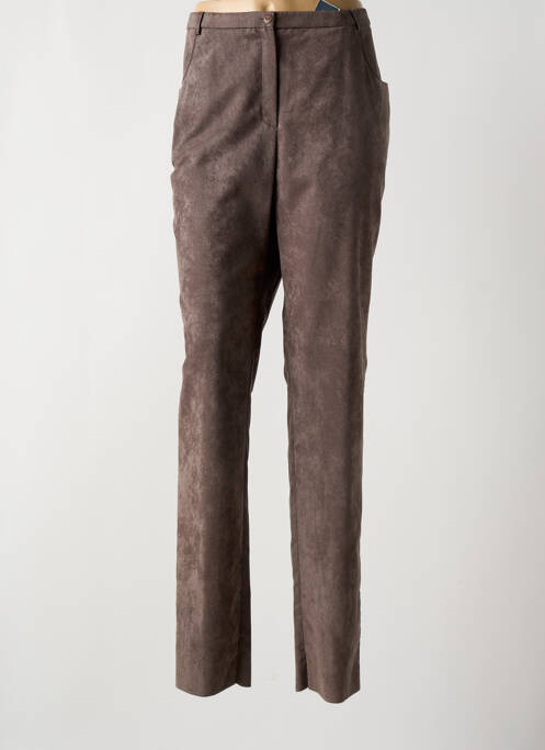 Pantalon slim marron PAUPORTÉ pour femme