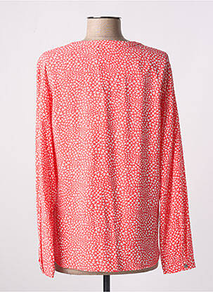 Blouse tissage popeline manches longues rouge GERRY WEBER femme