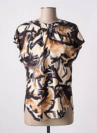 Blouse manches courtes manches courtes beige GERRY WEBER femme