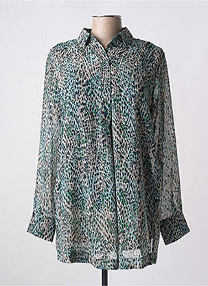 Tunique manches longues col chemisier vert GERRY WEBER femme