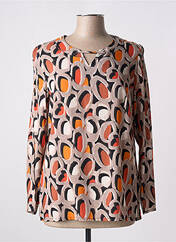 Blouse orange FRANCE RIVOIRE pour femme seconde vue