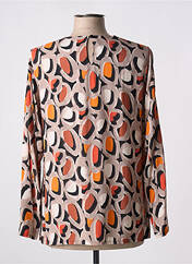 Blouse orange FRANCE RIVOIRE pour femme seconde vue