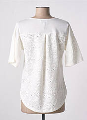 Top blanc LEO & UGO pour femme seconde vue
