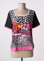 T-shirt noir TELMAIL pour femme seconde vue
