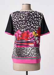 T-shirt noir TELMAIL pour femme seconde vue