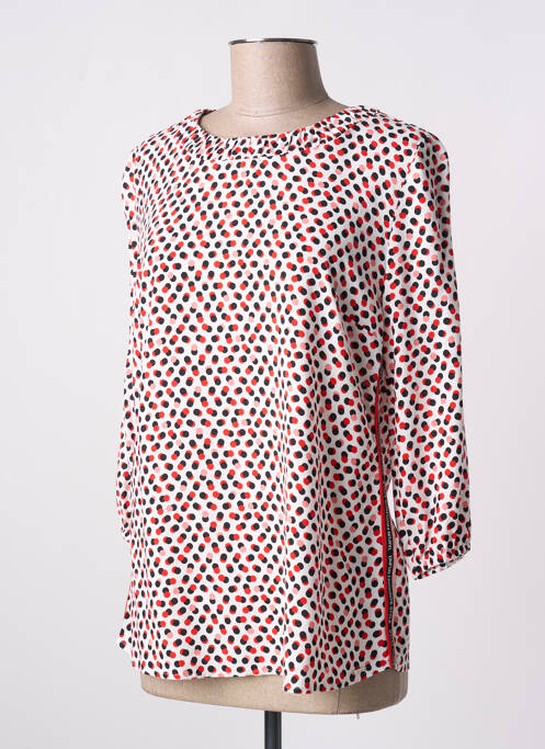 Blouse rouge TAIFUN pour femme