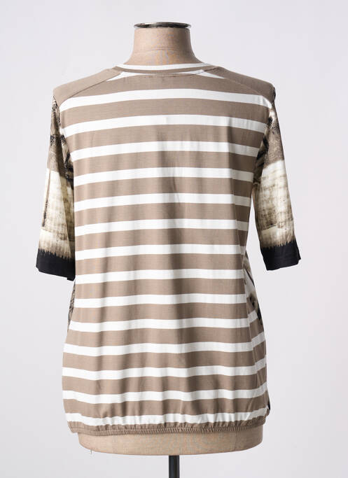 T-shirt marron GERRY WEBER pour femme