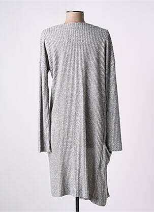 Gilet manches longues stretch gris RINGELLA femme