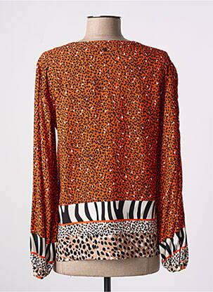 Blouse poignets boutonnés avec fente manches longues orange GERRY WEBER femme