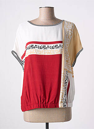 Top stretch manches courtes blanc GERRY WEBER femme