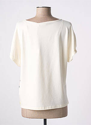 Top stretch manches courtes beige GERRY WEBER femme