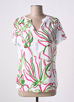 Top coupe fluide manches courtes blanc GERRY WEBER femme