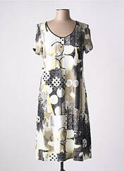 Robe mi-longue beige BARANDI pour femme seconde vue