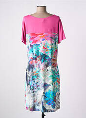 Robe mi-longue bleu MSN pour femme seconde vue