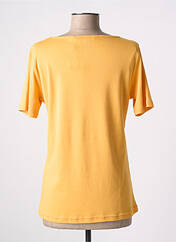 T-shirt jaune TELMAIL pour femme seconde vue