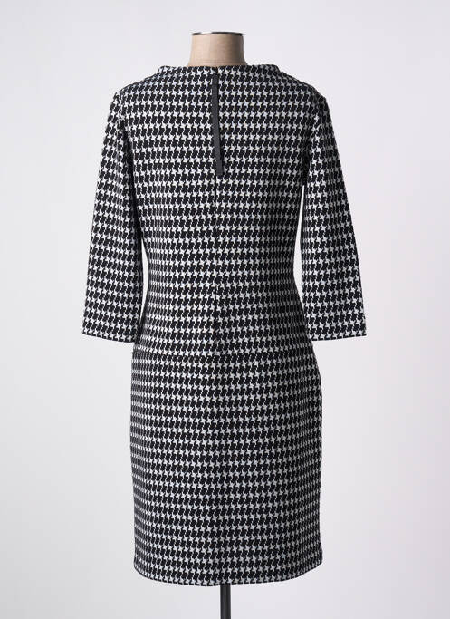 Robe mi-longue manches 3/4 manches 3/4 noir GERRY WEBER femme