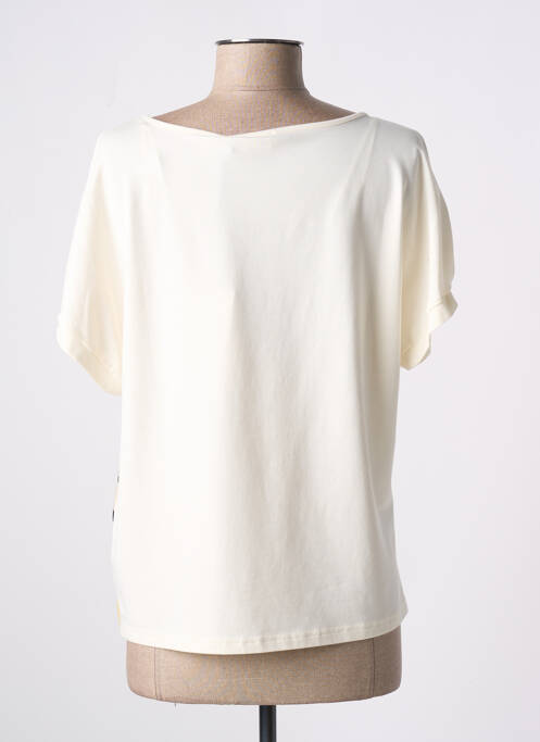 Top imprimé fantaisie manches courtes beige GERRY WEBER femme