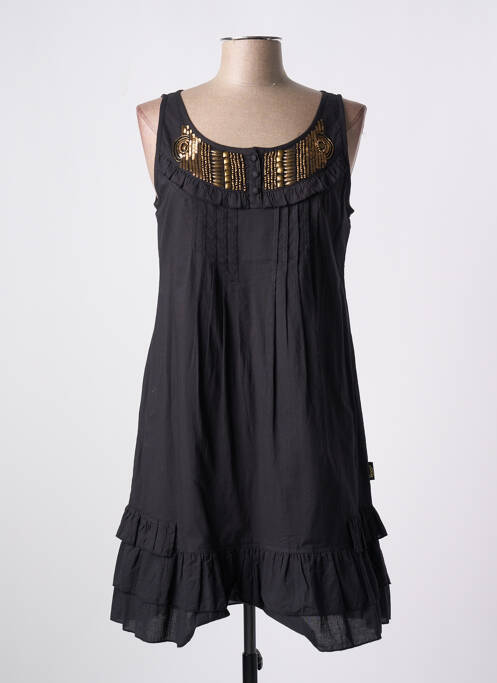 Robe courte noir BARANDI pour femme