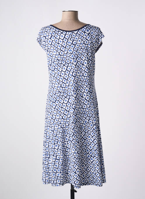 Robe mi-longue bleu TELMAIL pour femme