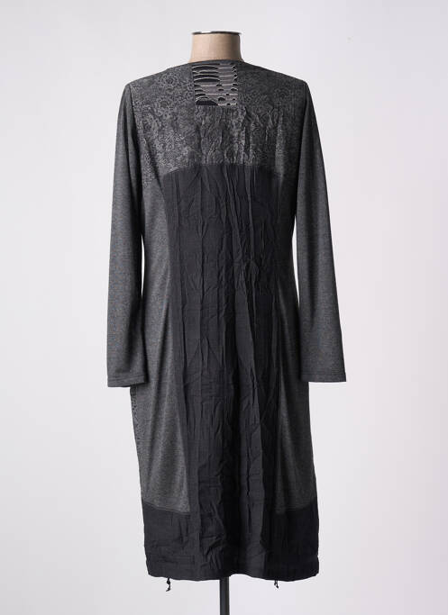 Robe mi-longue gris JEAN GABRIEL pour femme