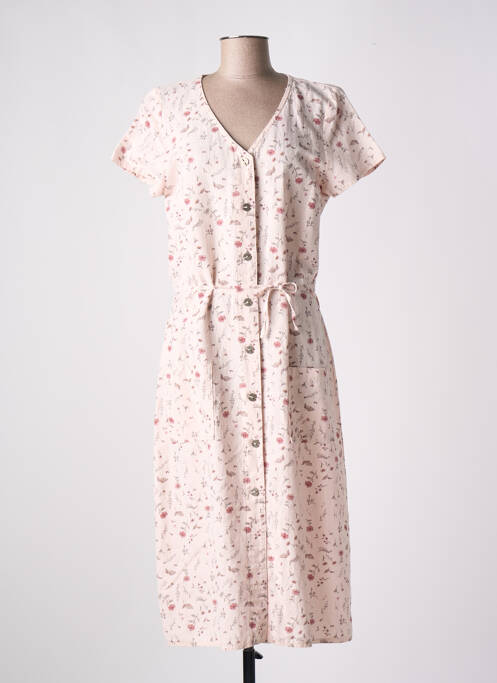 Robe mi-longue rose IMPAQT pour femme