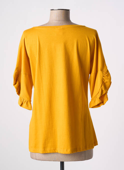 T-shirt jaune TAIFUN pour femme