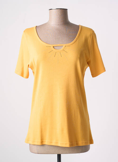 T-shirt jaune TELMAIL pour femme