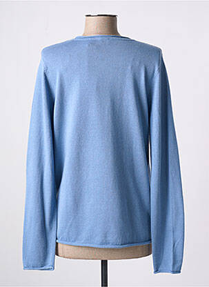 Pull coupe cintrée manches longues bleu GERRY WEBER femme