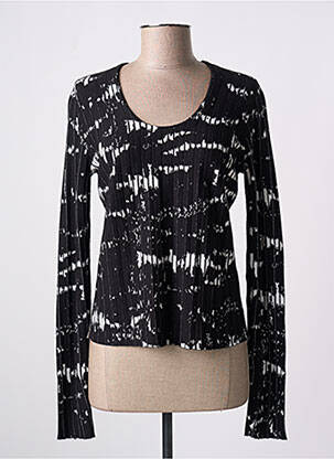 Pull col v manches longues noir GERRY WEBER femme