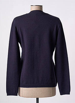 Pull stretch manches longues bleu TELMAIL femme