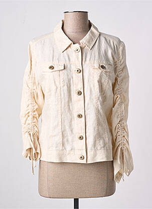 Veste casual poches beige TAIFUN femme