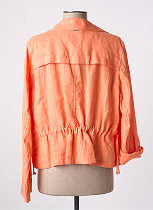 Veste casual col tailleur orange TAIFUN femme