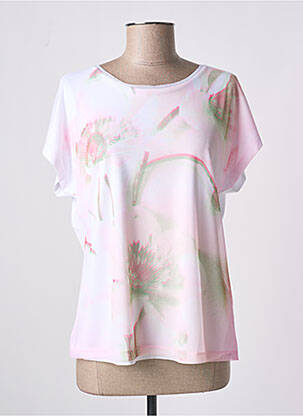 T-shirt stretch manches courtes blanc GERRY WEBER femme