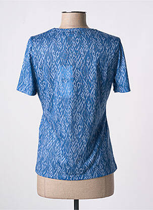 T-shirt imprimé fantaisie manches courtes bleu GERRY WEBER femme