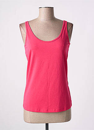Débardeur stretch sans manche rose GERRY WEBER femme