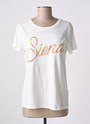 T-shirt beige TAIFUN pour femme seconde vue