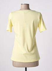 T-shirt jaune TELMAIL pour femme seconde vue