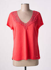 T-shirt rouge TAIFUN pour femme seconde vue