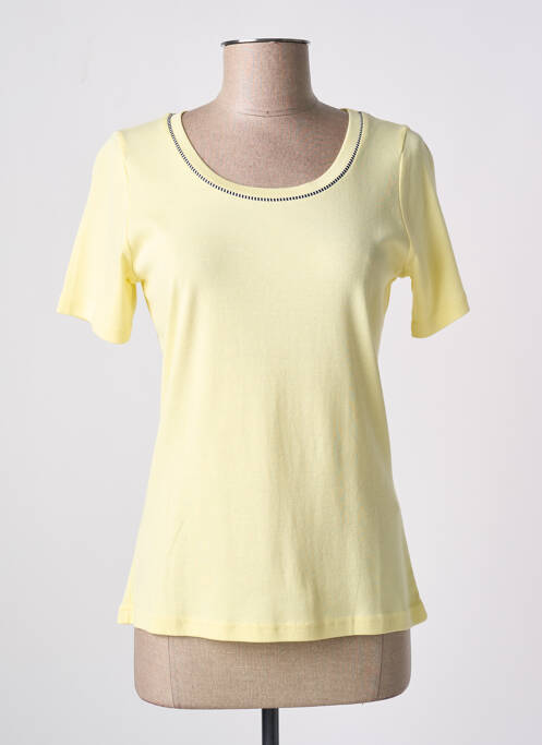 T-shirt jaune TELMAIL pour femme
