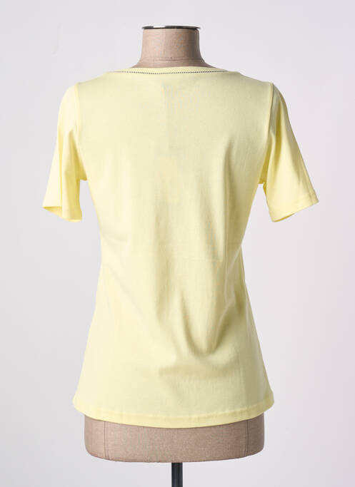 T-shirt jaune TELMAIL femme