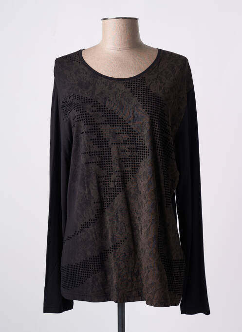 T-shirt noir I.ODENA pour femme