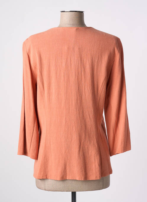 Veste casual orange TELMAIL pour femme