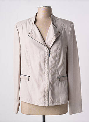 Veste casual epaulette beige GERRY WEBER femme