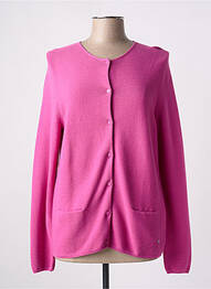Gilet manches longues stretch rose GERRY WEBER femme