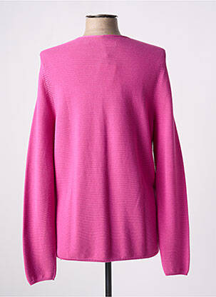 Gilet manches longues col rond rose GERRY WEBER femme