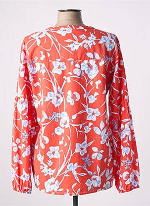 Chemisier imprimé fleurs manches longues rouge GERRY WEBER femme