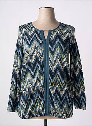 T-shirt manches longues manches longues bleu CISO femme
