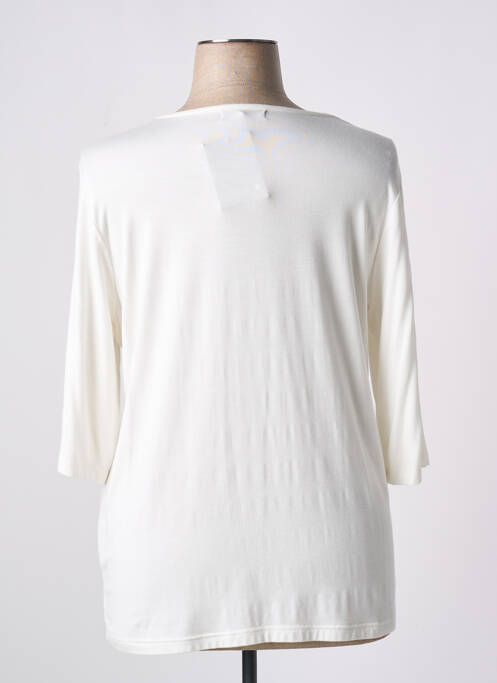 T-shirt beige I.ODENA pour femme